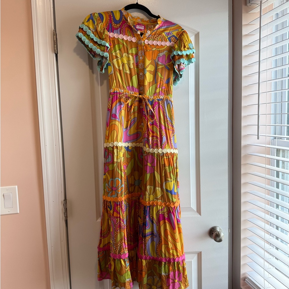 CeliaB Multicolor Midi Dress